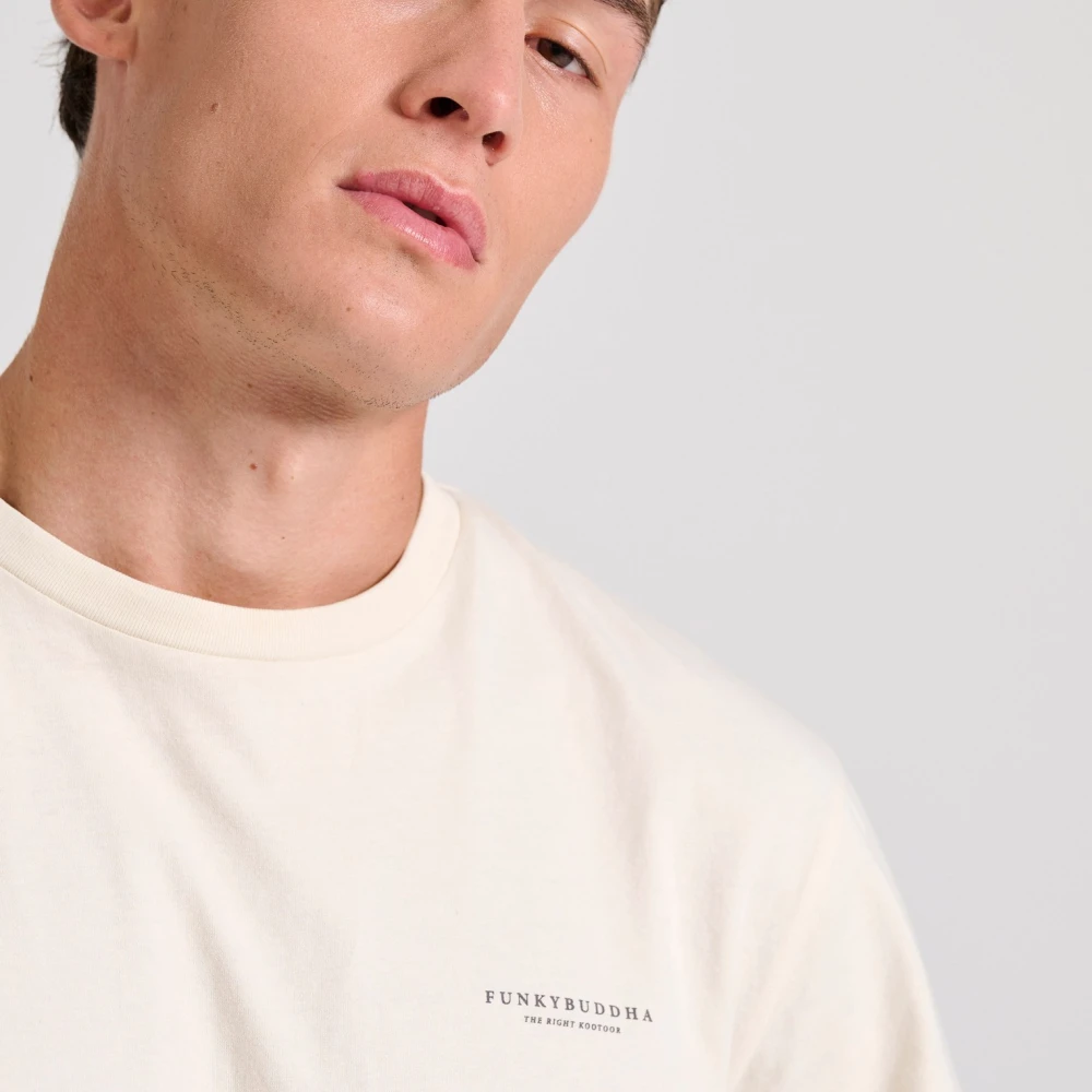 FUNKY BUDDHA T-shirt με λαιμόκοψη - The essentials