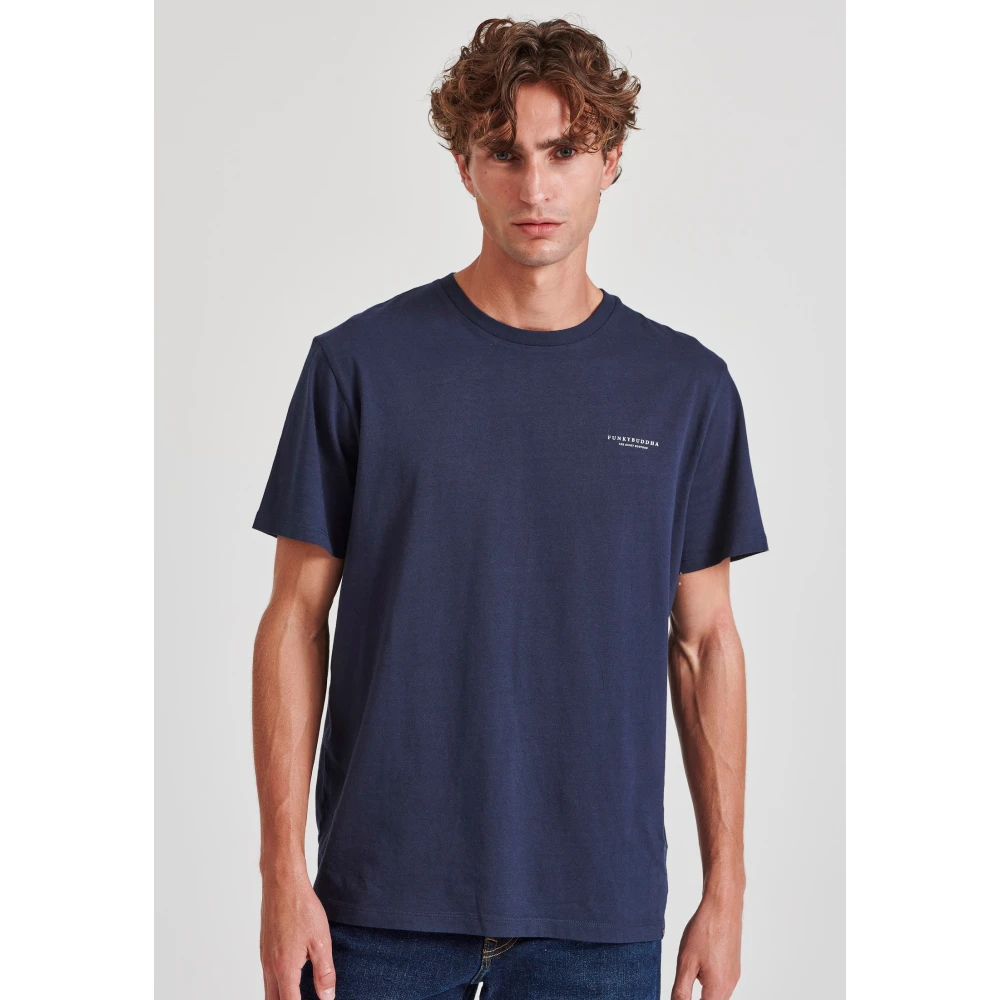 FUNKY BUDDHA T-shirt με λαιμόκοψη - The essentials