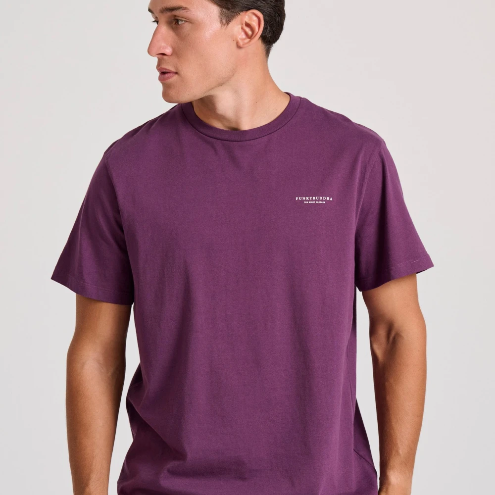 FUNKY BUDDHA T-shirt με λαιμόκοψη - The essentials