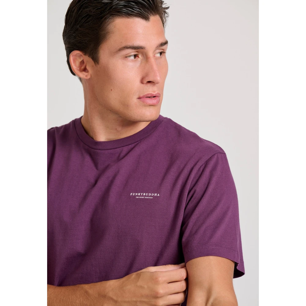 FUNKY BUDDHA T-shirt με λαιμόκοψη - The essentials