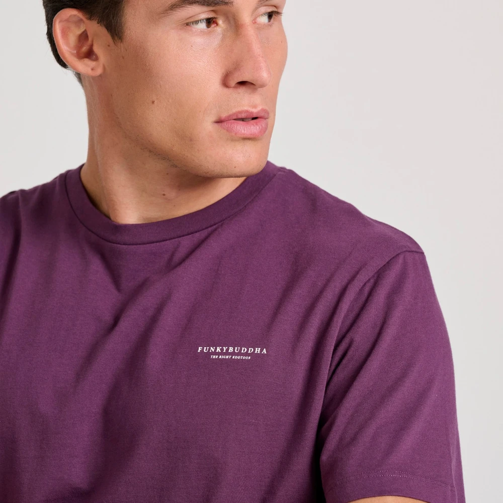 FUNKY BUDDHA T-shirt με λαιμόκοψη - The essentials