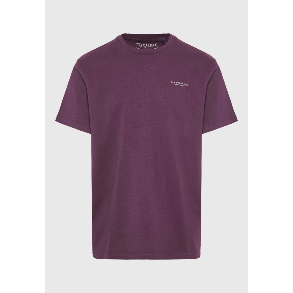 FUNKY BUDDHA T-shirt με λαιμόκοψη - The essentials