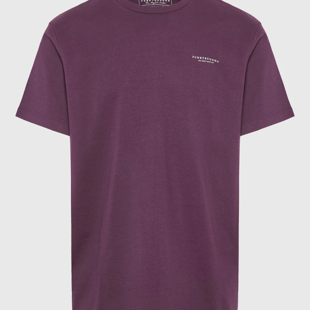 FUNKY BUDDHA T-shirt με λαιμόκοψη - The essentials