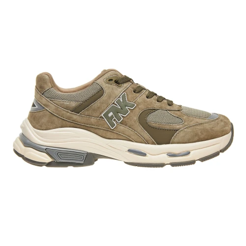 FUNKY BUDDHA Ανδρικά δερμάτινα sneakers