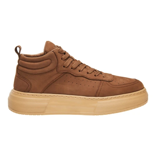 FUNKY BUDDHA Ανδρικά δερμάτινα sneakers