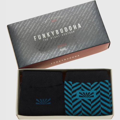 FUNKY BUDDHA Ανδρικές κάλτσες (σετ 2 τεμ.)