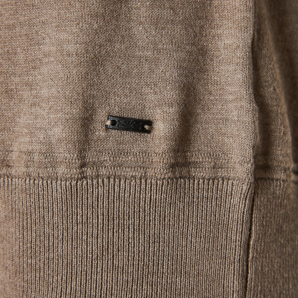 FUNKY BUDDHA Ανδρική πλεκτή μπλούζα με ψηλή λαιμόκοψη