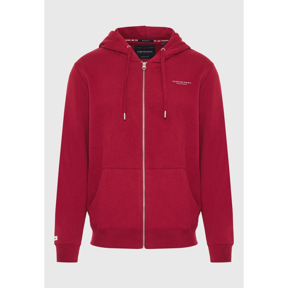 FUNKY BUDDHA Ανδρική φούτερ ζακέτα - The essentials