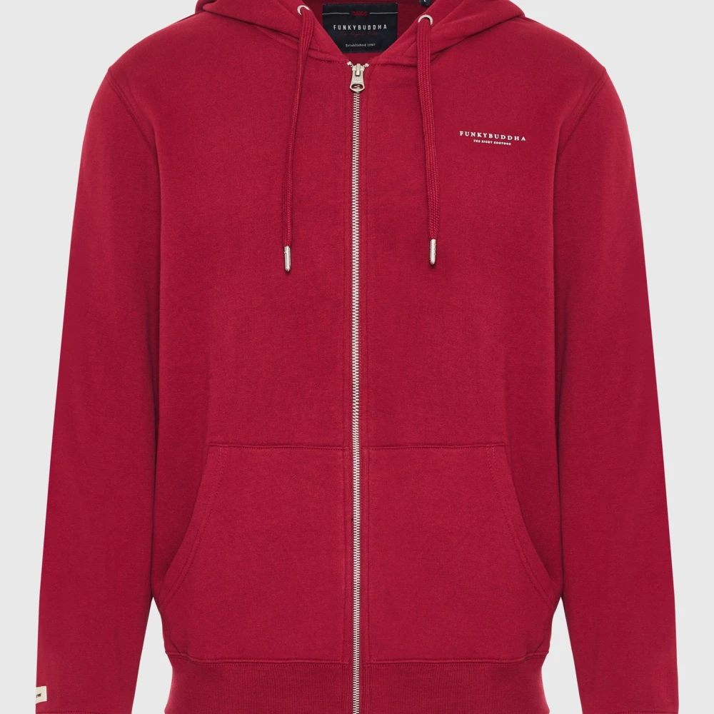 FUNKY BUDDHA Ανδρική φούτερ ζακέτα - The essentials