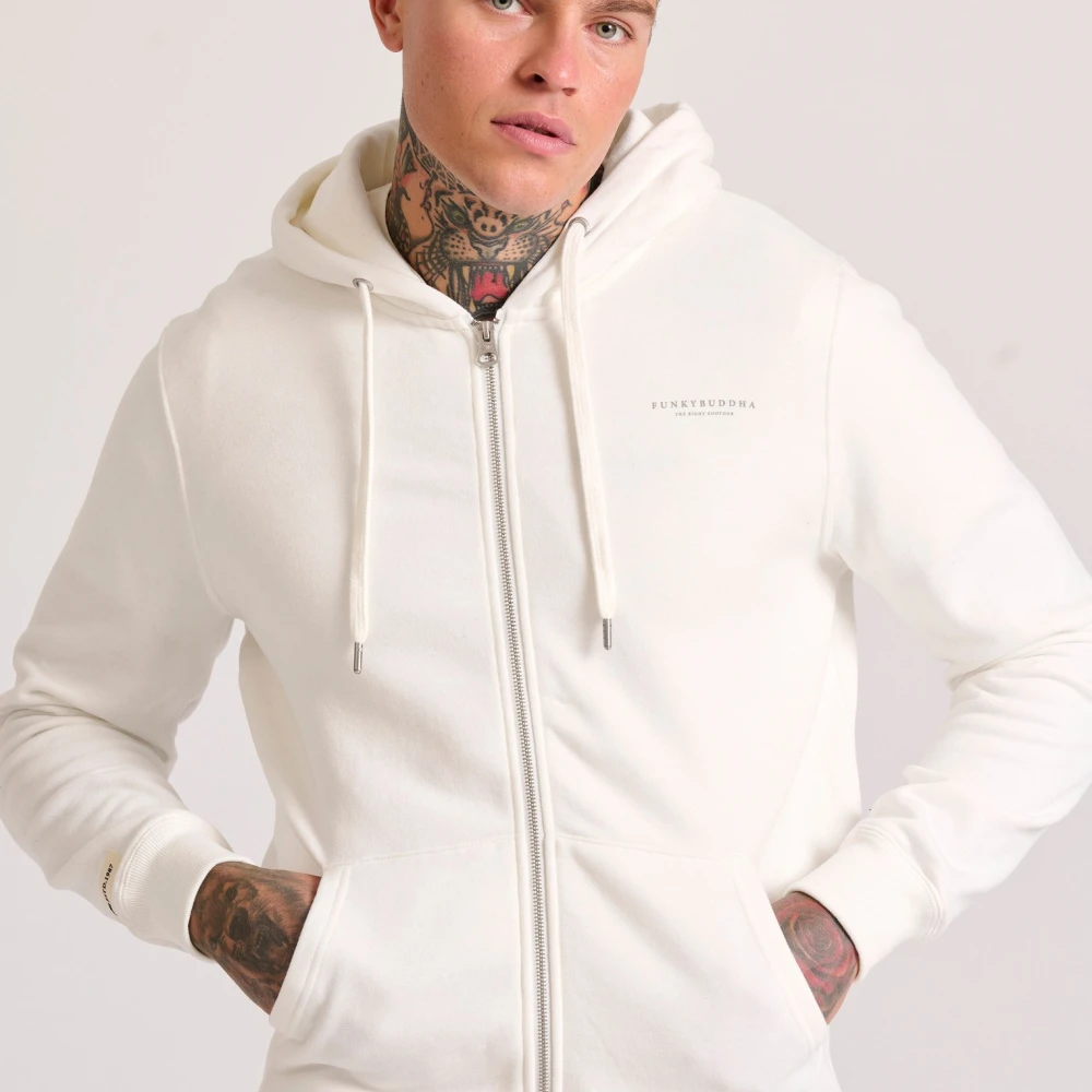 FUNKY BUDDHA Ανδρική φούτερ ζακέτα - The essentials