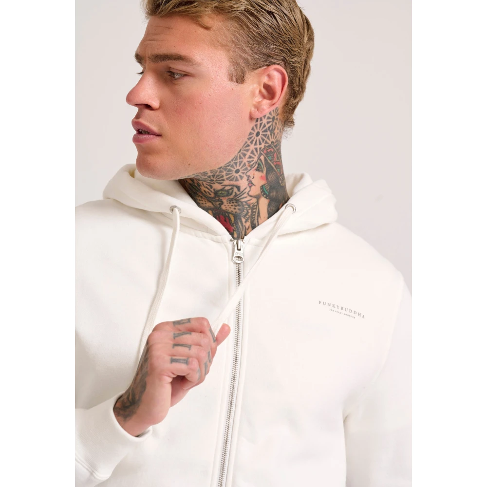 FUNKY BUDDHA Ανδρική φούτερ ζακέτα - The essentials