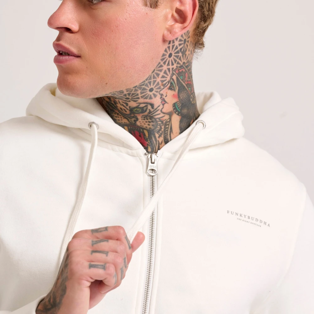 FUNKY BUDDHA Ανδρική φούτερ ζακέτα - The essentials