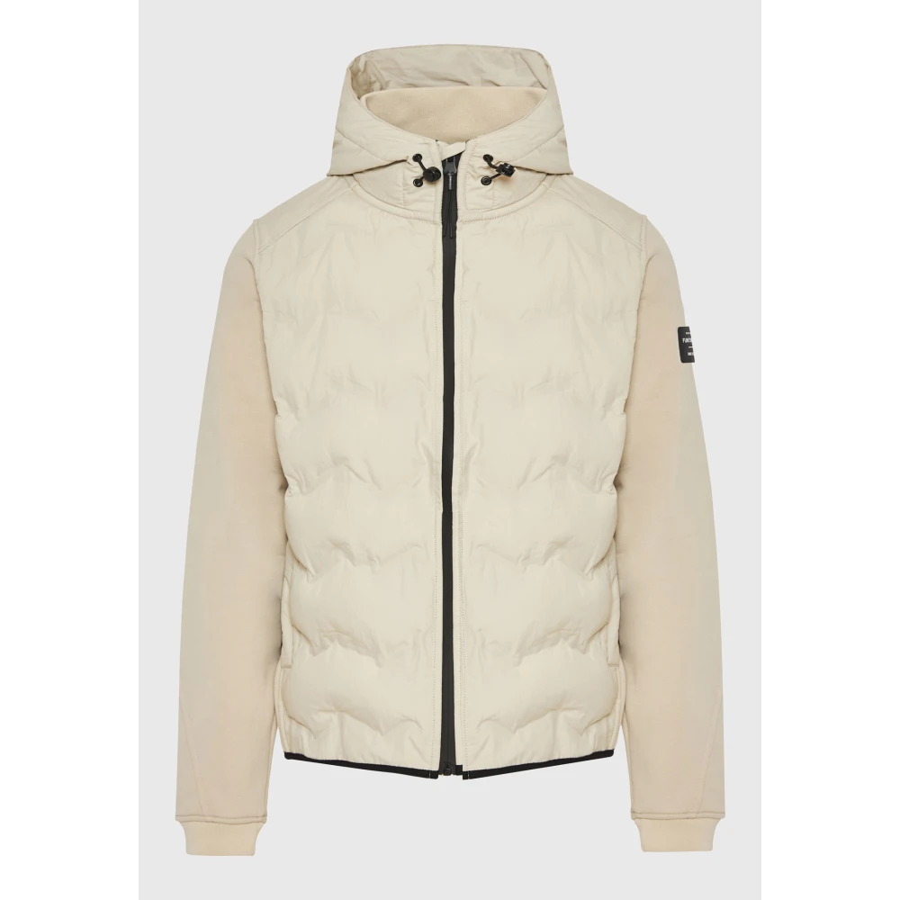 FUNKY BUDDHA Ανδρικό casual μπουφάν με καπιτονέ επένδυση