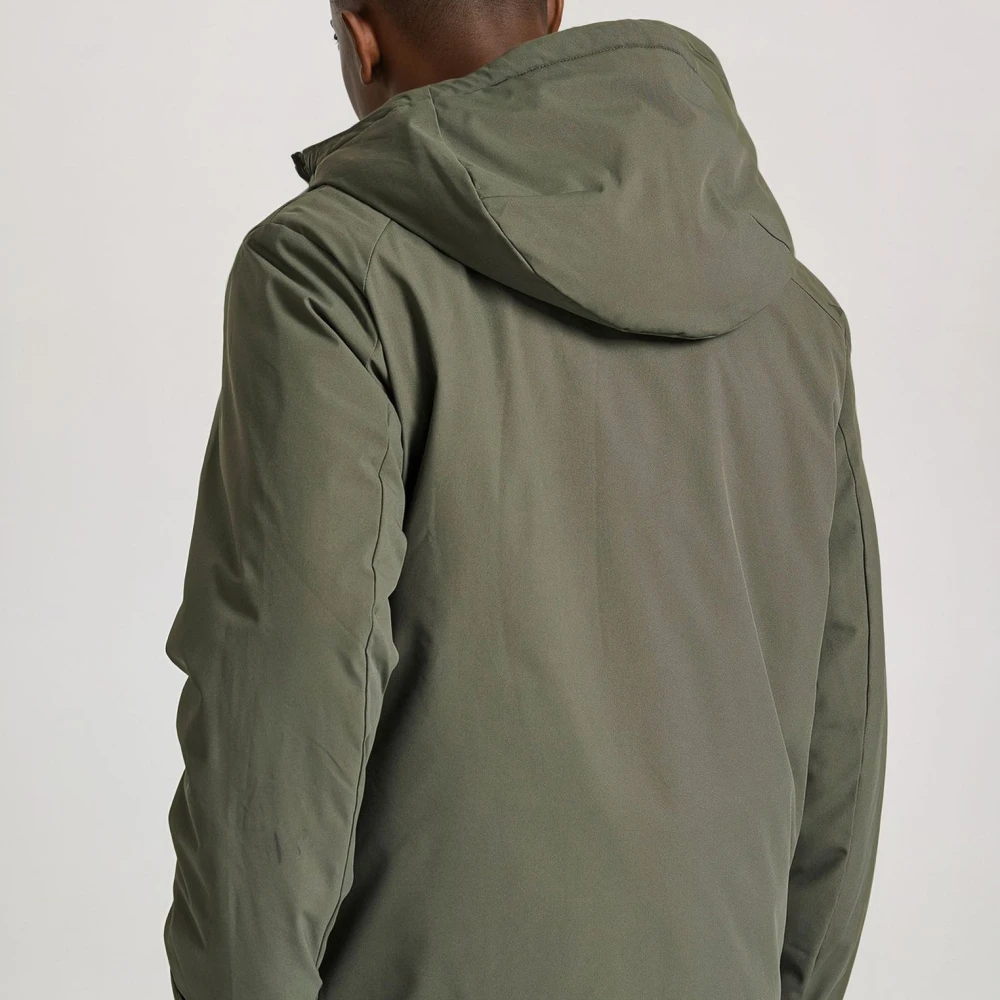 FUNKY BUDDHA Ανδρικό casual μπουφάν με κουκούλα