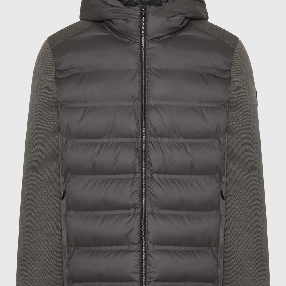 FUNKY BUDDHA Ανδρικό casual μπουφάν σε rib ύφανση