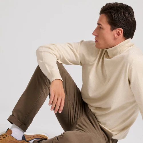 FUNKY BUDDHA Ανδρικό chino παντελόνι - The essentials