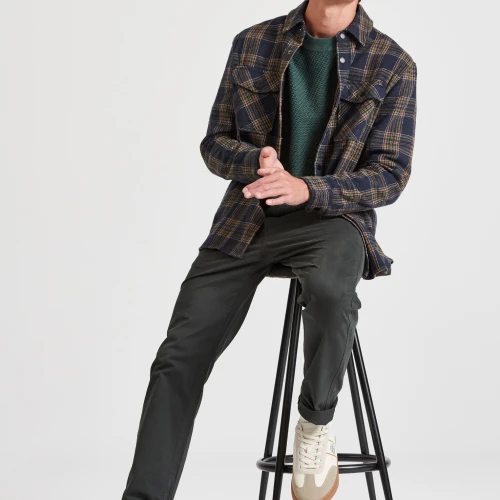 FUNKY BUDDHA Ανδρικό chino παντελόνι - The essentials