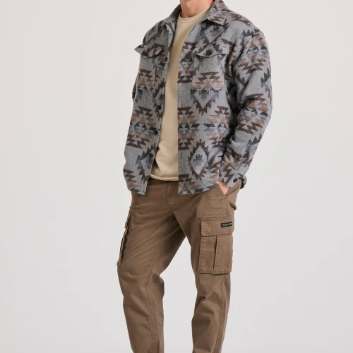 FUNKY BUDDHA Ανδρικό comfort cargo παντελόνι - The essentials