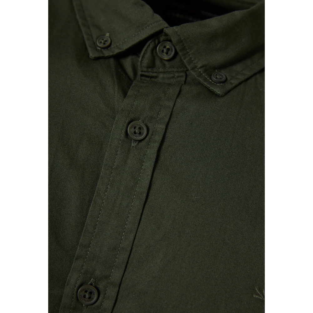 FUNKY BUDDHA Ανδρικό garment dyed twill πουκάμισο