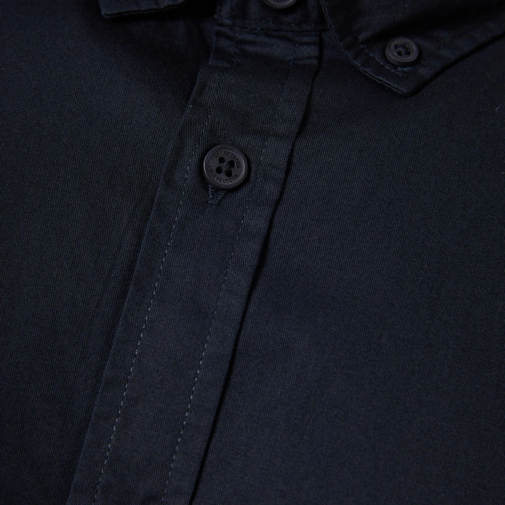 FUNKY BUDDHA Ανδρικό garment dyed twill πουκάμισο