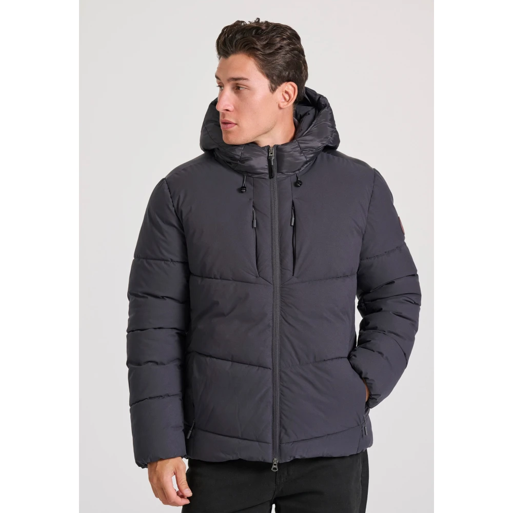 FUNKY BUDDHA Ανδρικό outdoor puffer μπουφάν
