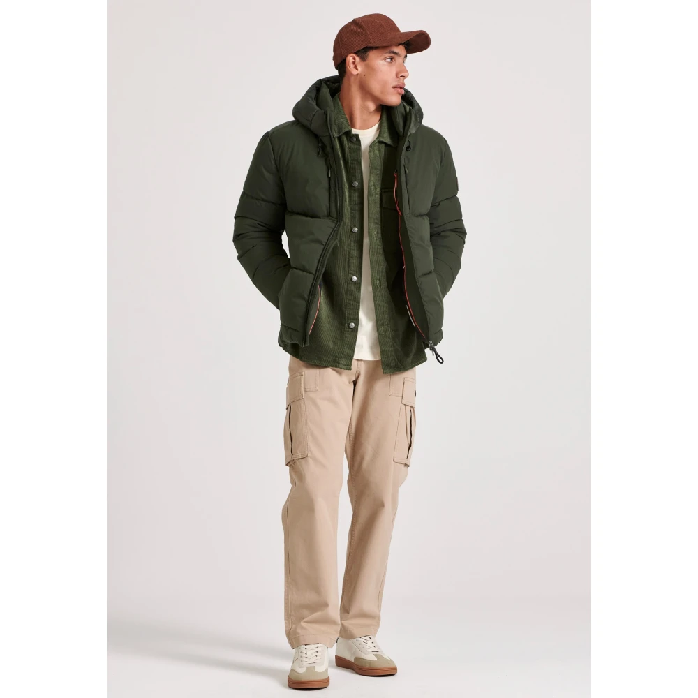 FUNKY BUDDHA Ανδρικό outdoor puffer μπουφάν