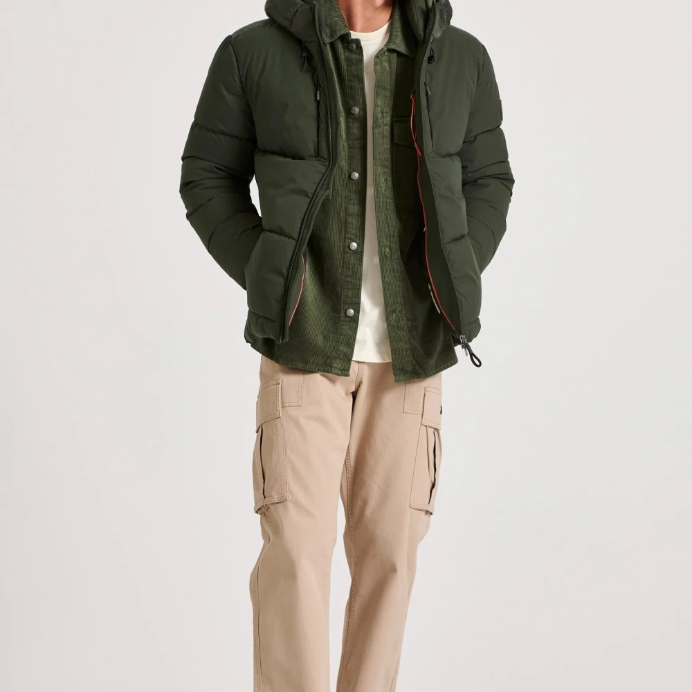 FUNKY BUDDHA Ανδρικό outdoor puffer μπουφάν