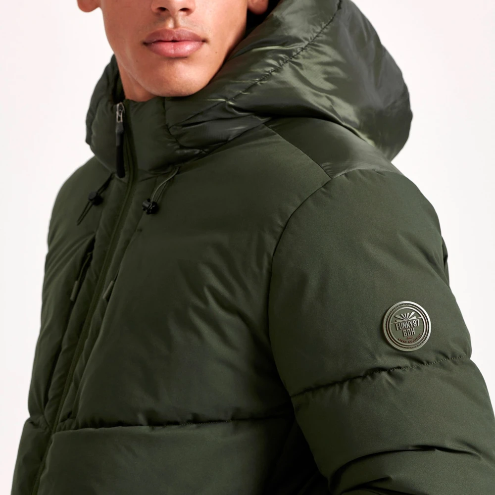 FUNKY BUDDHA Ανδρικό outdoor puffer μπουφάν