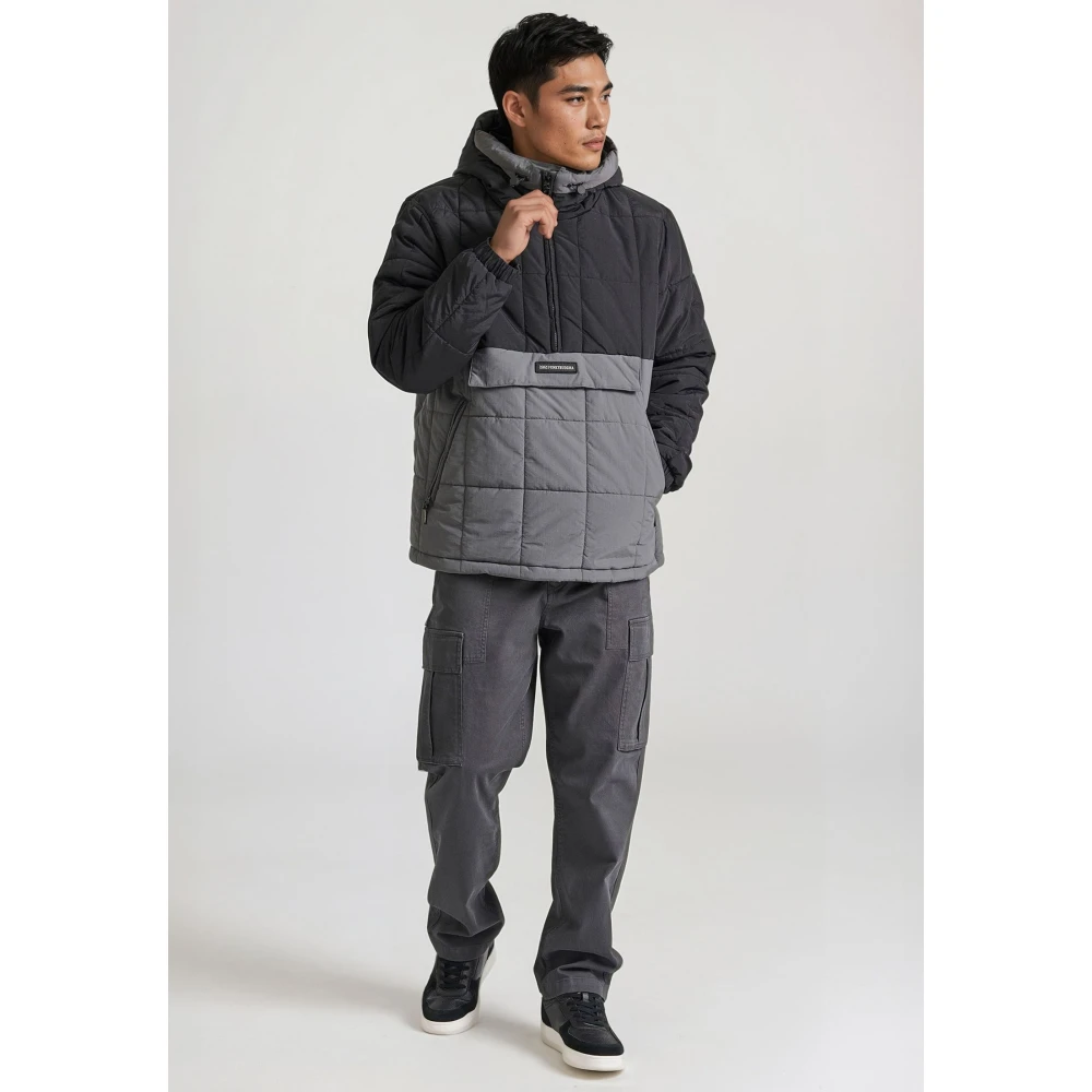 FUNKY BUDDHA Ανδρικό overhead jacket με κουκούλα