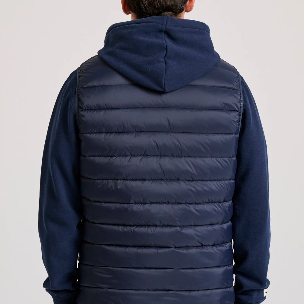 FUNKY BUDDHA Ανδρικό αμάνικο καπιτονέ μπουφάν