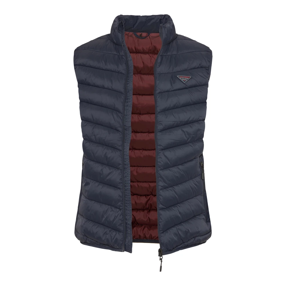 FUNKY BUDDHA Ανδρικό αμάνικο καπιτονέ μπουφάν