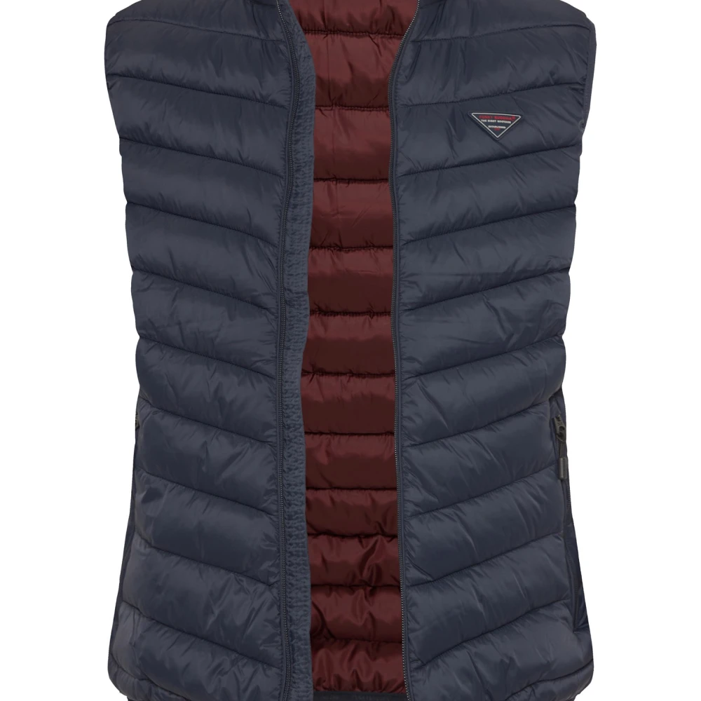 FUNKY BUDDHA Ανδρικό αμάνικο καπιτονέ μπουφάν