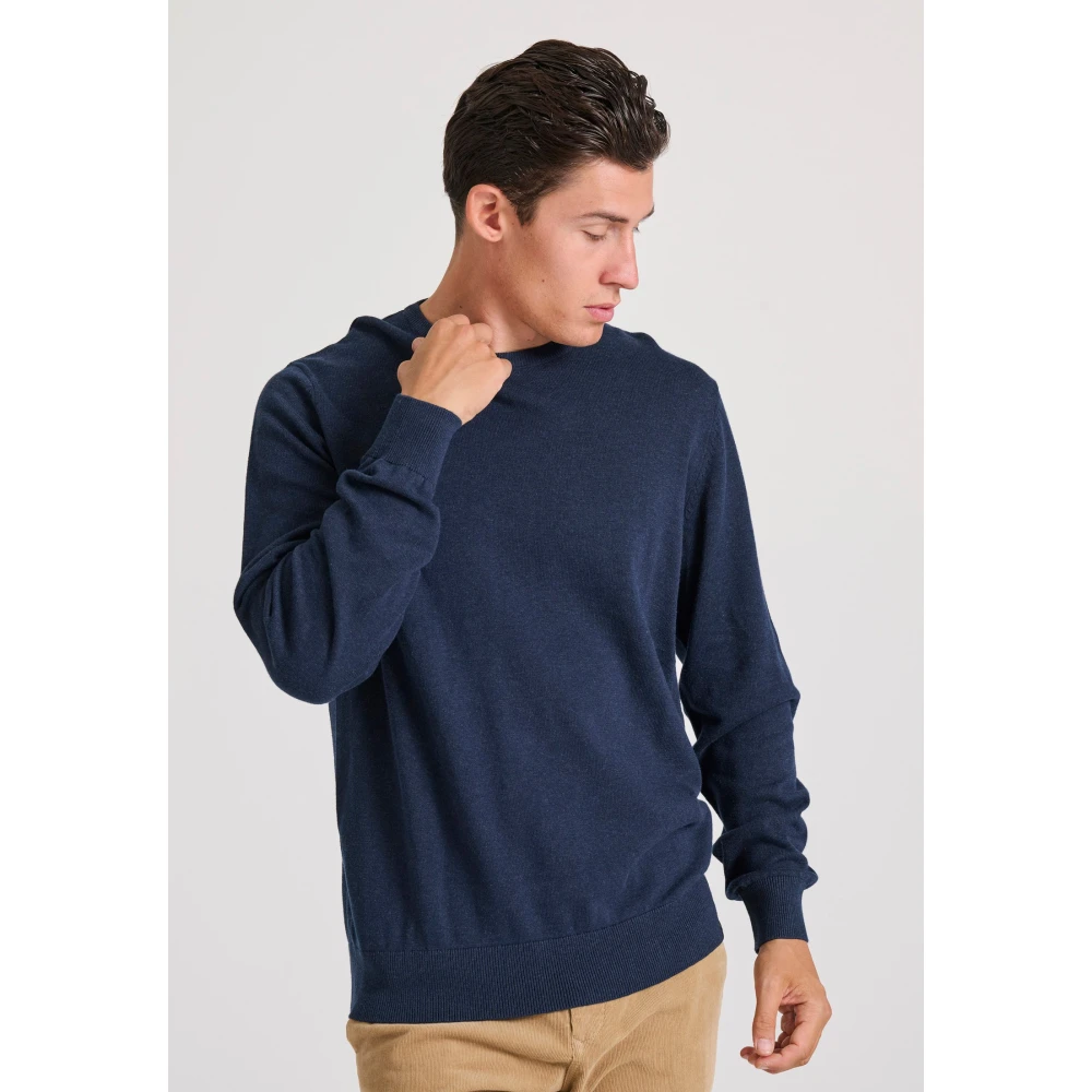 FUNKY BUDDHA Ανδρικό βαμβακερό πουλόβερ - The essentials