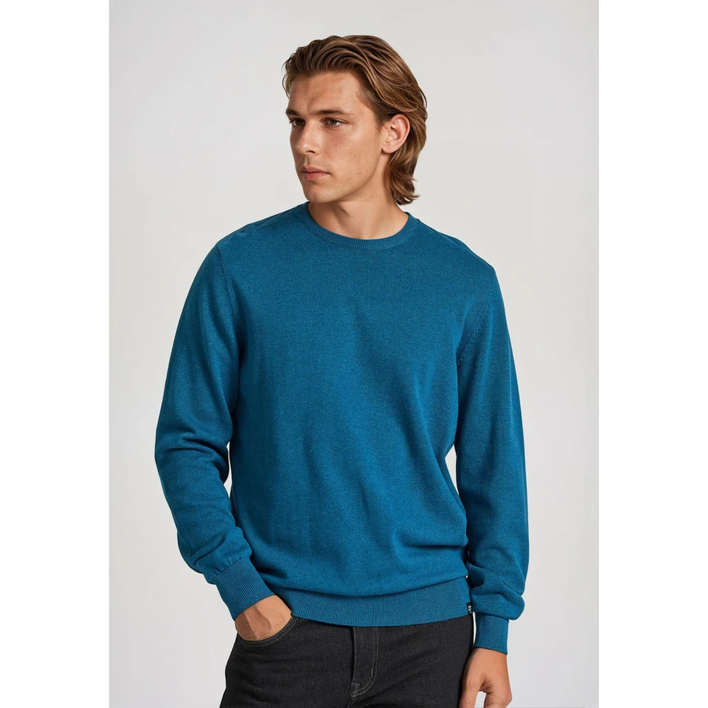 FUNKY BUDDHA Ανδρικό βαμβακερό πουλόβερ - The essentials