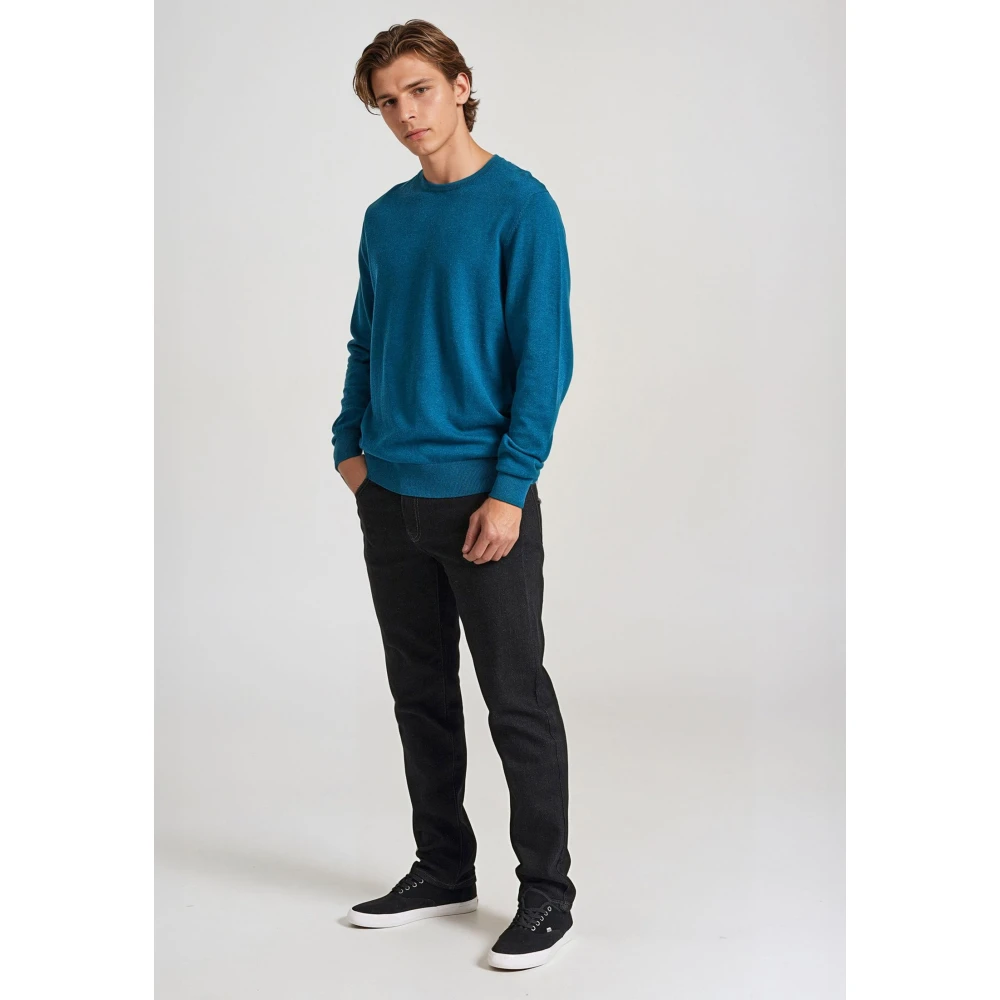 FUNKY BUDDHA Ανδρικό βαμβακερό πουλόβερ - The essentials