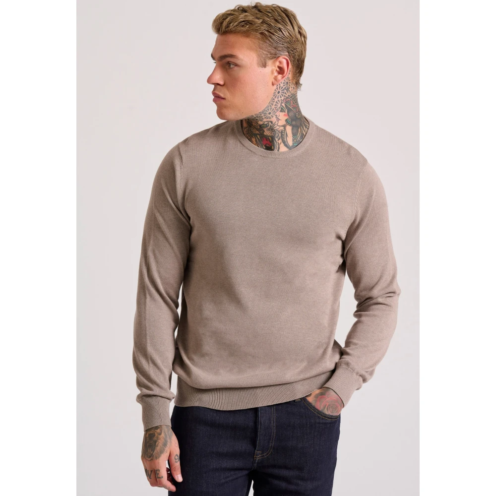 FUNKY BUDDHA Ανδρικό βαμβακερό πουλόβερ - The essentials