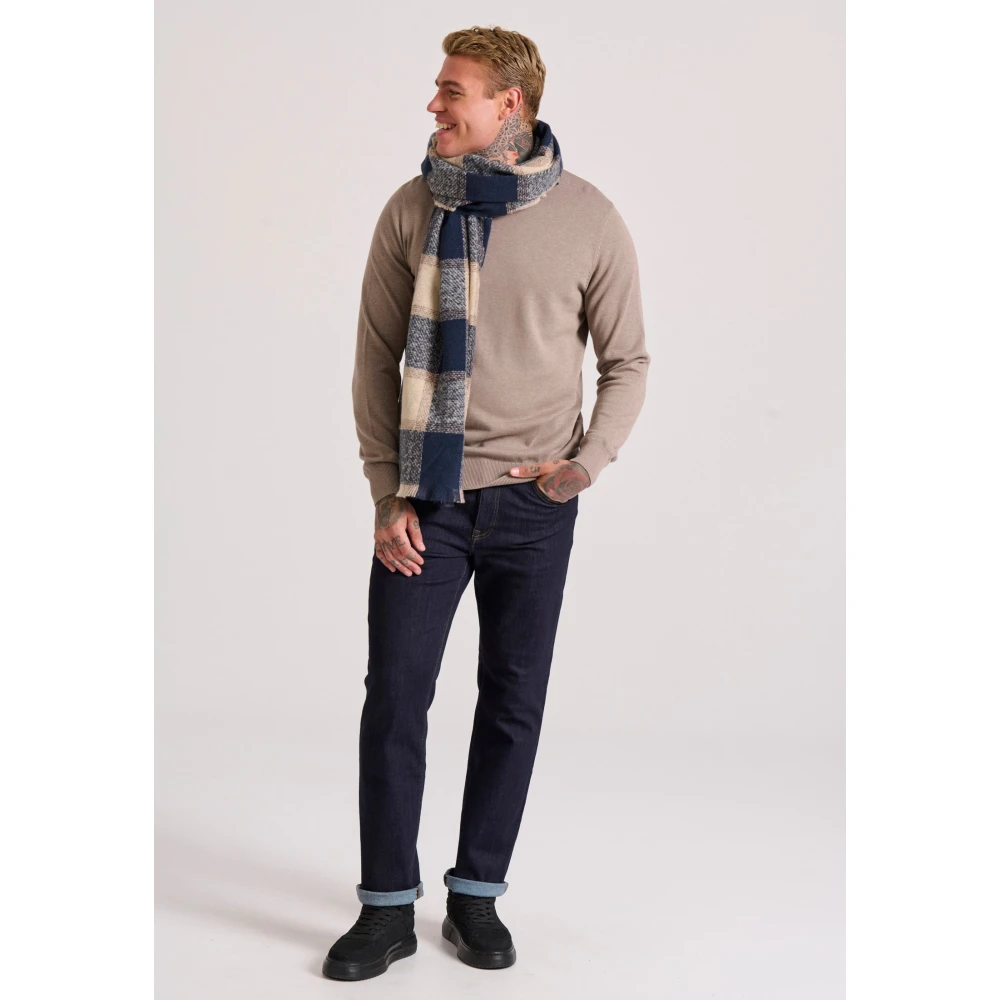 FUNKY BUDDHA Ανδρικό βαμβακερό πουλόβερ - The essentials