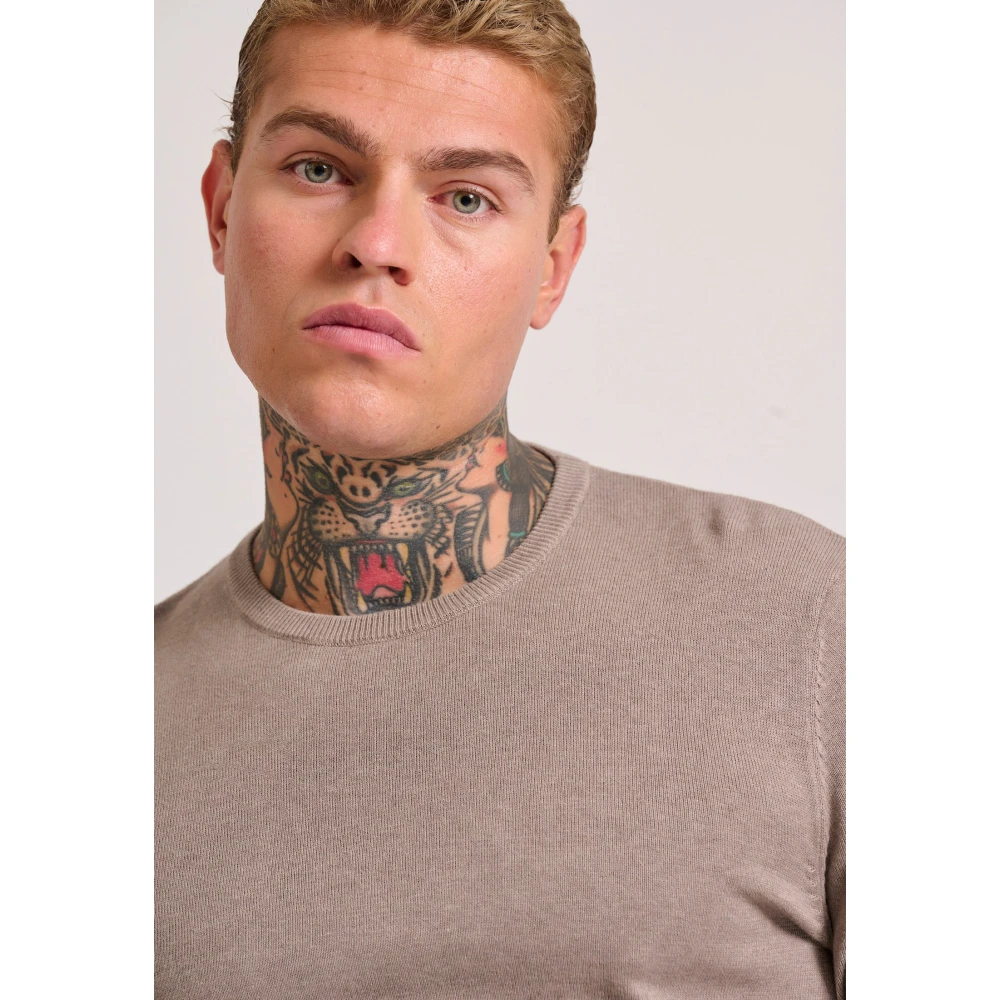 FUNKY BUDDHA Ανδρικό βαμβακερό πουλόβερ - The essentials