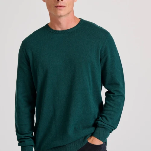 FUNKY BUDDHA Ανδρικό βαμβακερό πουλόβερ - The essentials