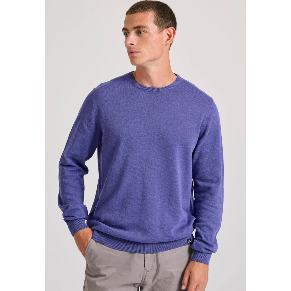 FUNKY BUDDHA Ανδρικό βαμβακερό πουλόβερ - The essentials