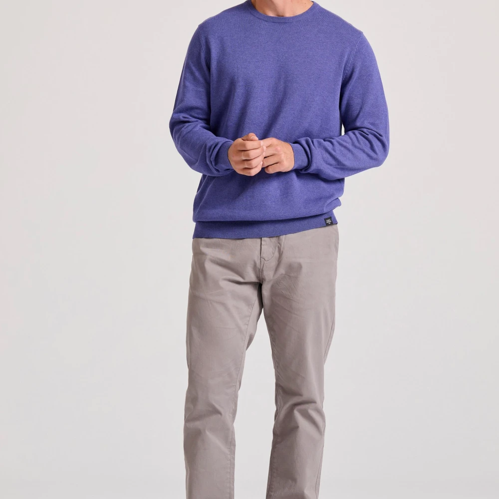 FUNKY BUDDHA Ανδρικό βαμβακερό πουλόβερ - The essentials