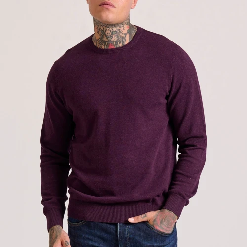 FUNKY BUDDHA Ανδρικό βαμβακερό πουλόβερ - The essentials