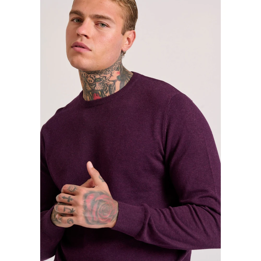 FUNKY BUDDHA Ανδρικό βαμβακερό πουλόβερ - The essentials