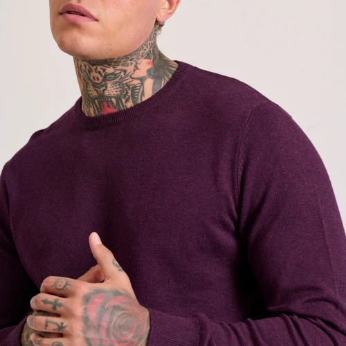 FUNKY BUDDHA Ανδρικό βαμβακερό πουλόβερ - The essentials