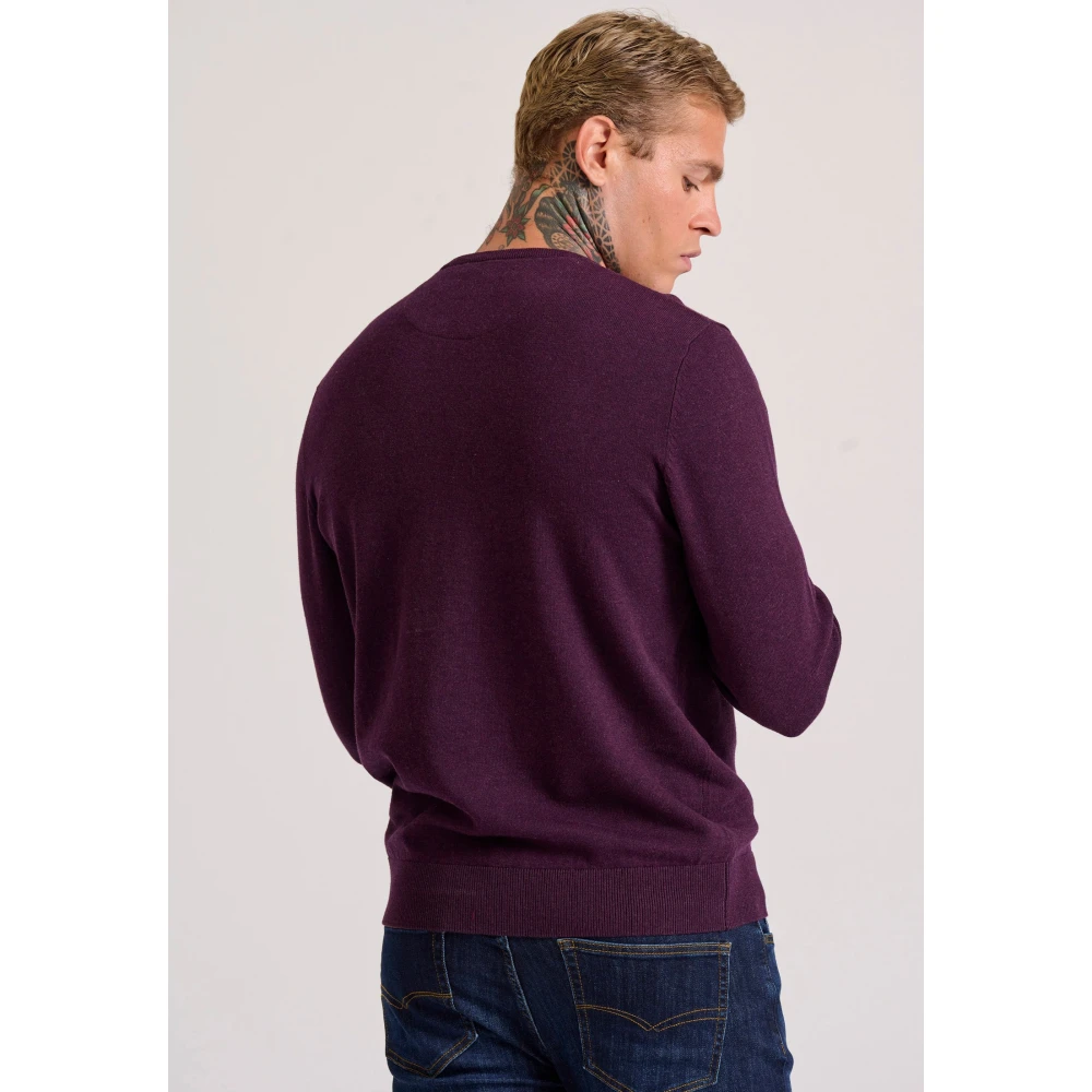 FUNKY BUDDHA Ανδρικό βαμβακερό πουλόβερ - The essentials