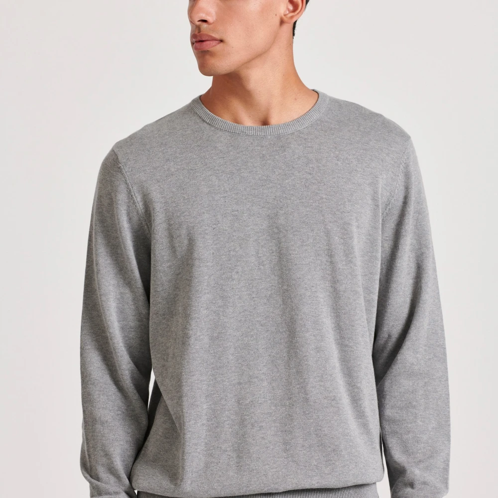 FUNKY BUDDHA Ανδρικό βαμβακερό πουλόβερ - The essentials