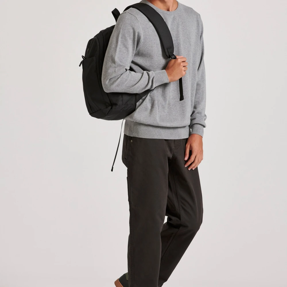 FUNKY BUDDHA Ανδρικό βαμβακερό πουλόβερ - The essentials