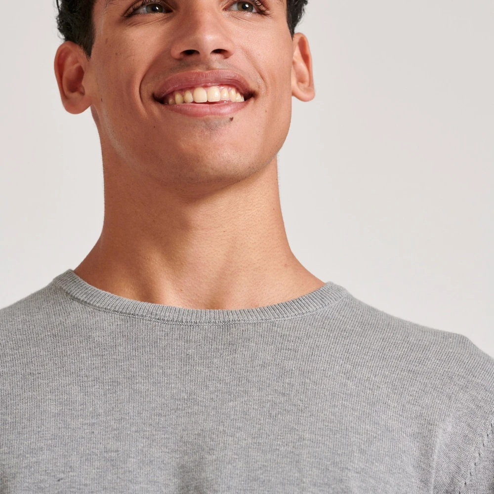 FUNKY BUDDHA Ανδρικό βαμβακερό πουλόβερ - The essentials