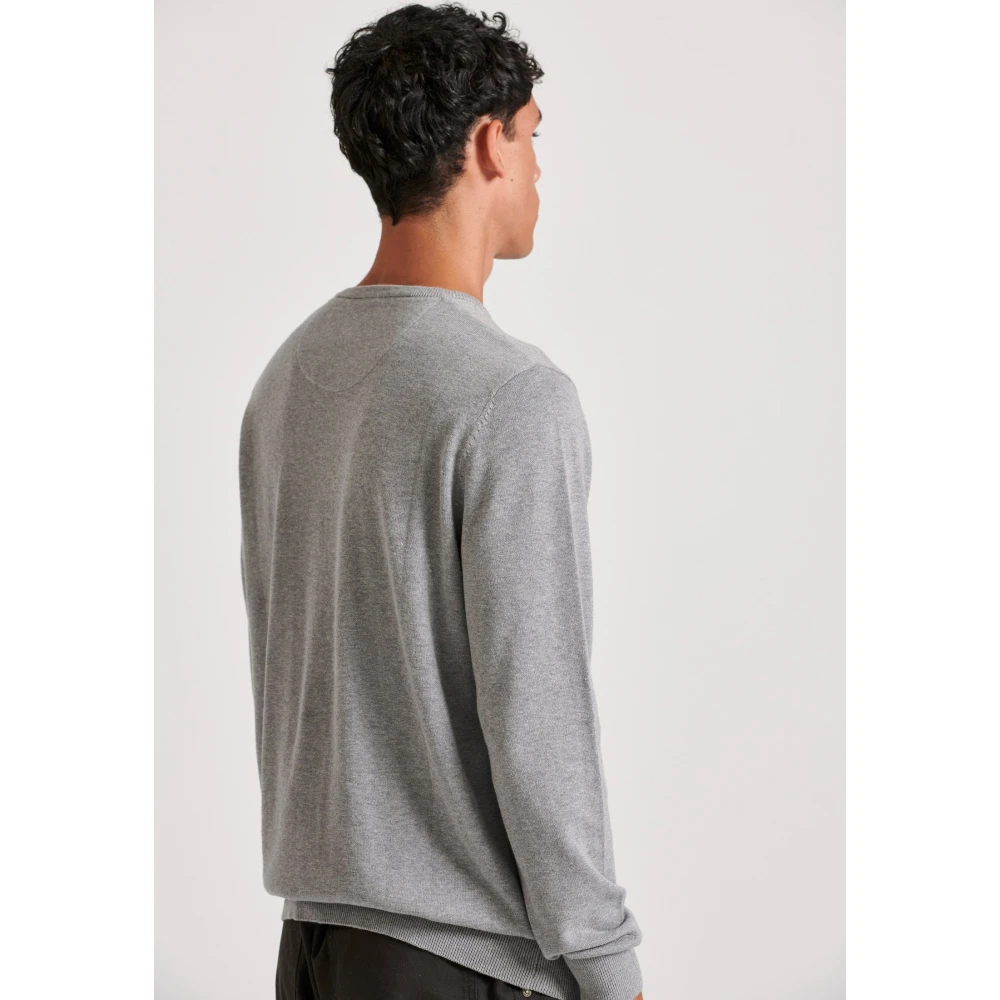 FUNKY BUDDHA Ανδρικό βαμβακερό πουλόβερ - The essentials