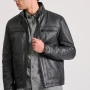 FUNKY BUDDHA Ανδρικό δερμάτινο jacket (Sheepskin)